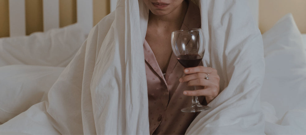 does alcohol affect period flow