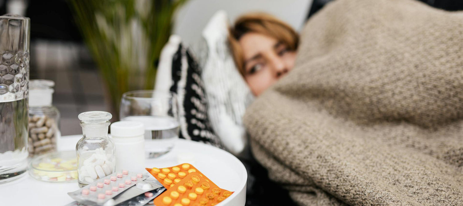 does being sick affect your period flow