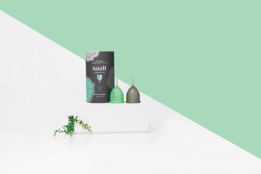 Saalt Twin Pack, 2 menstrual cups.