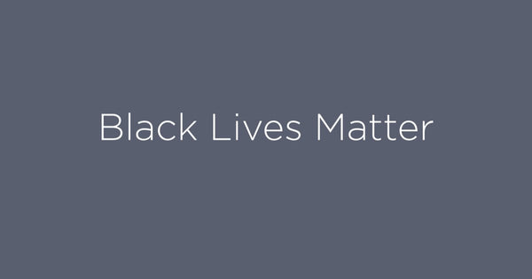 Black Lives Matter text.