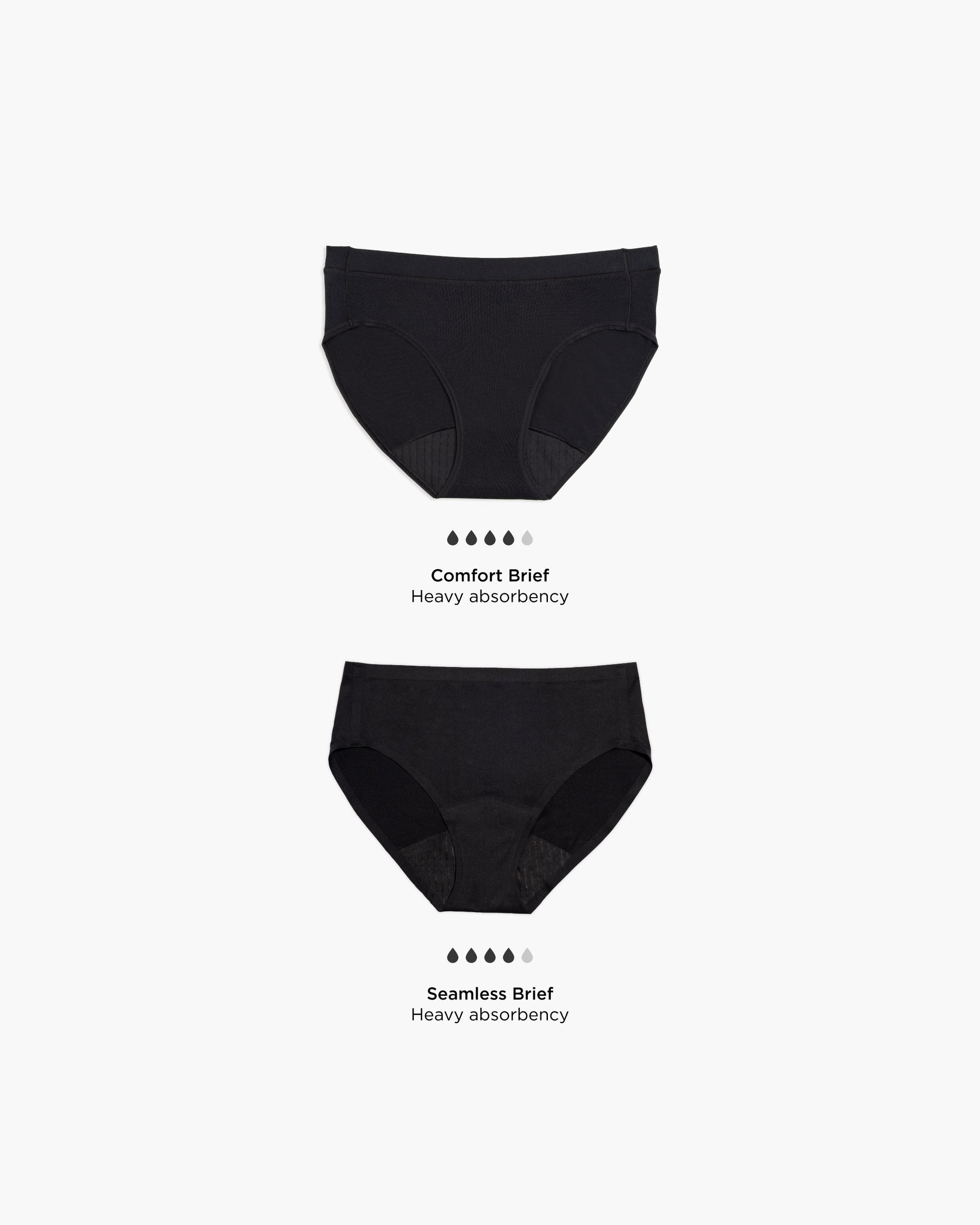 Brief Lovers 4-Pack | Period Underwear | Saalt | Saalt