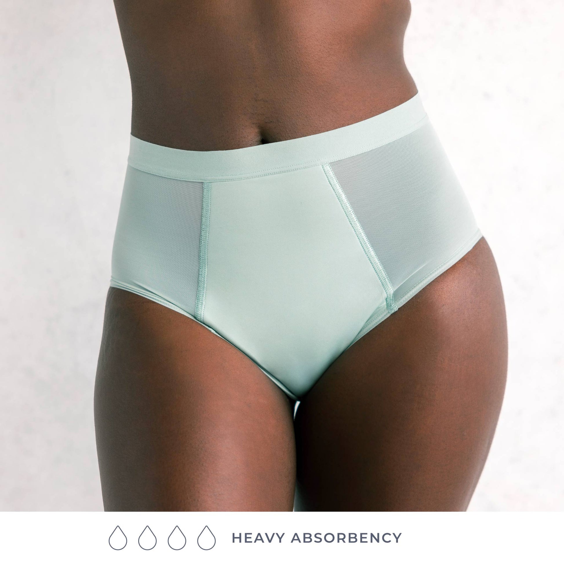 Leakproof French Cut High Waist - Heavy Absorbency, Period Underwear, Saalt