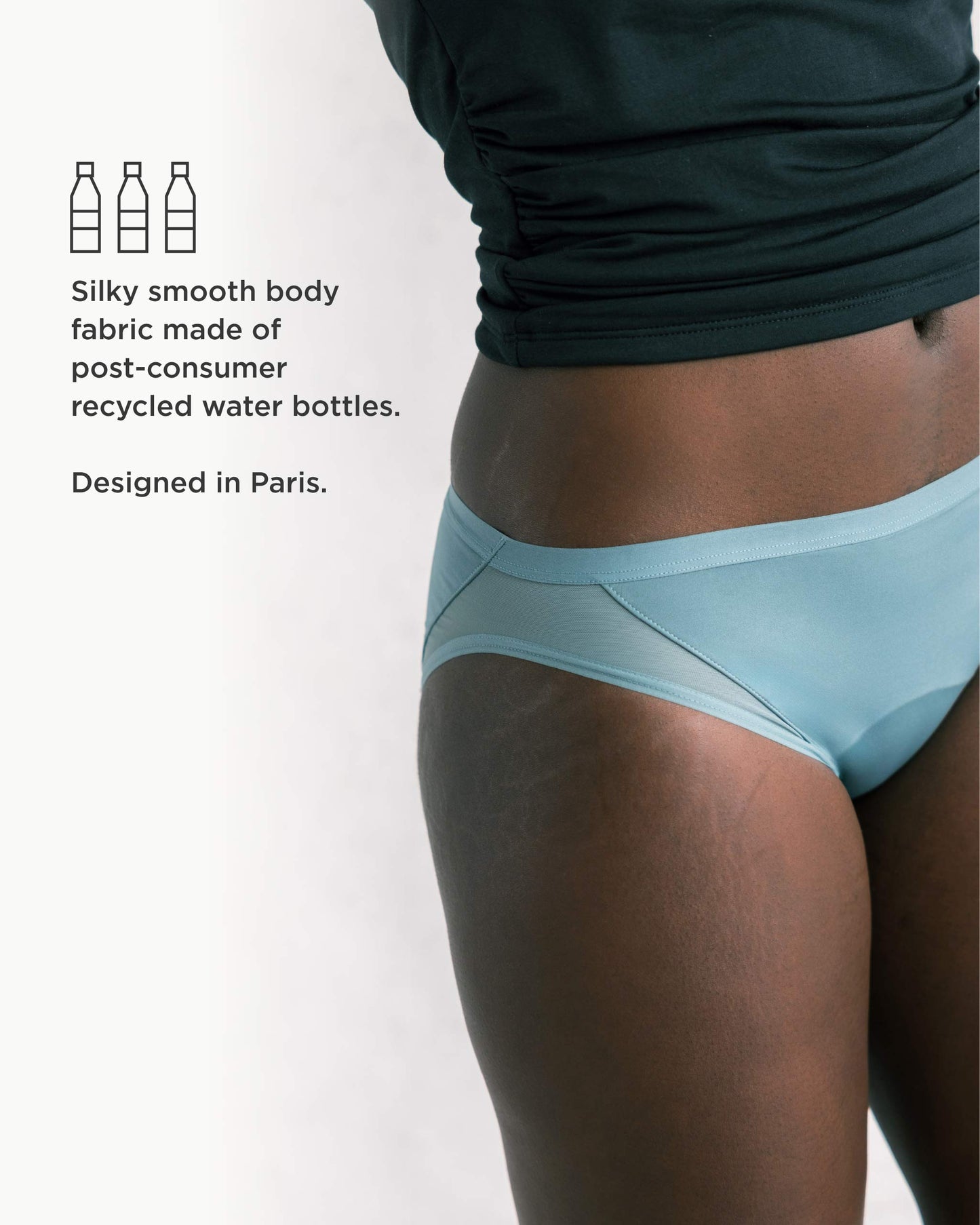 Leakproof Mesh Bikini