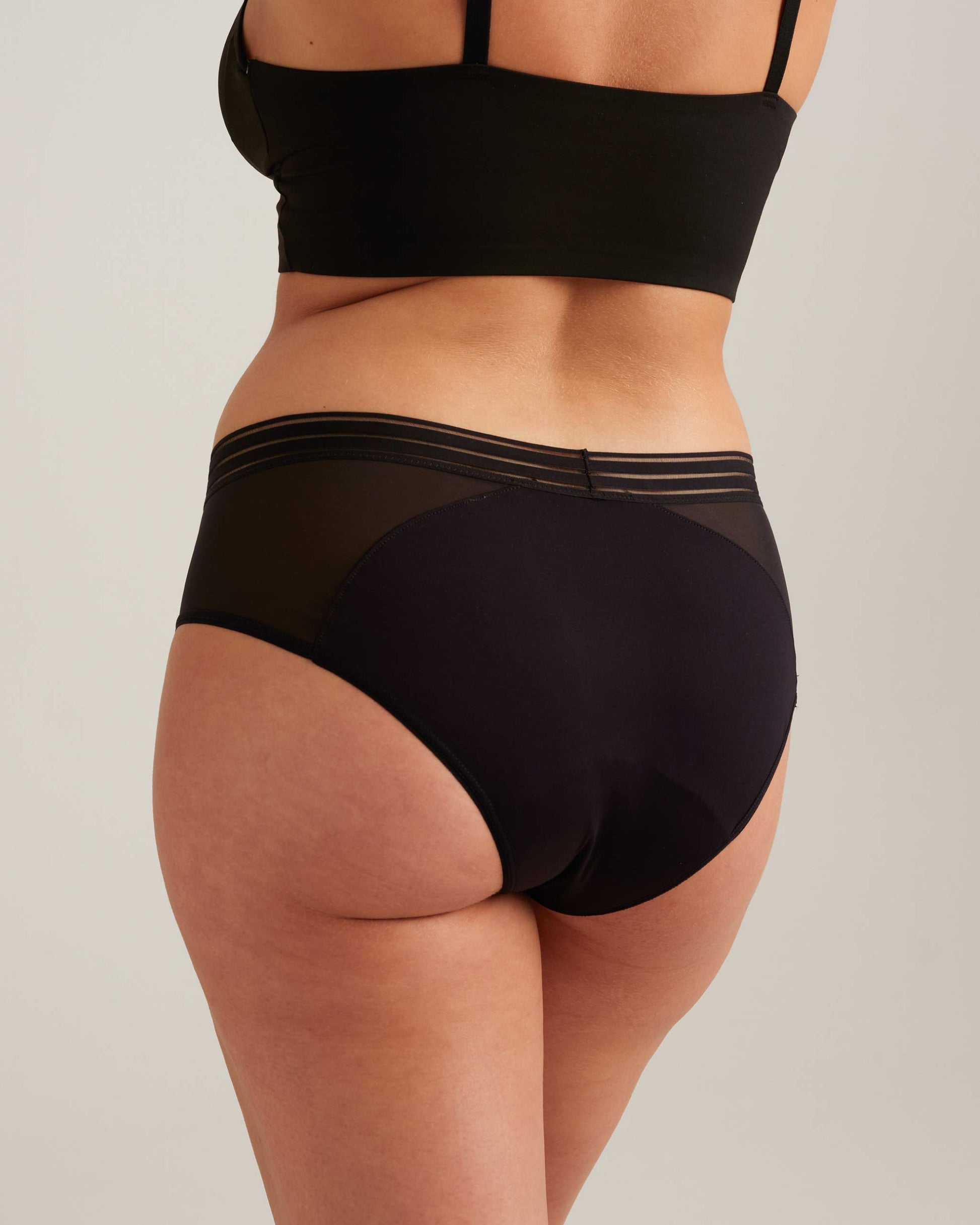 Leakproof Mesh Hipster Super Period Underwear Saalt