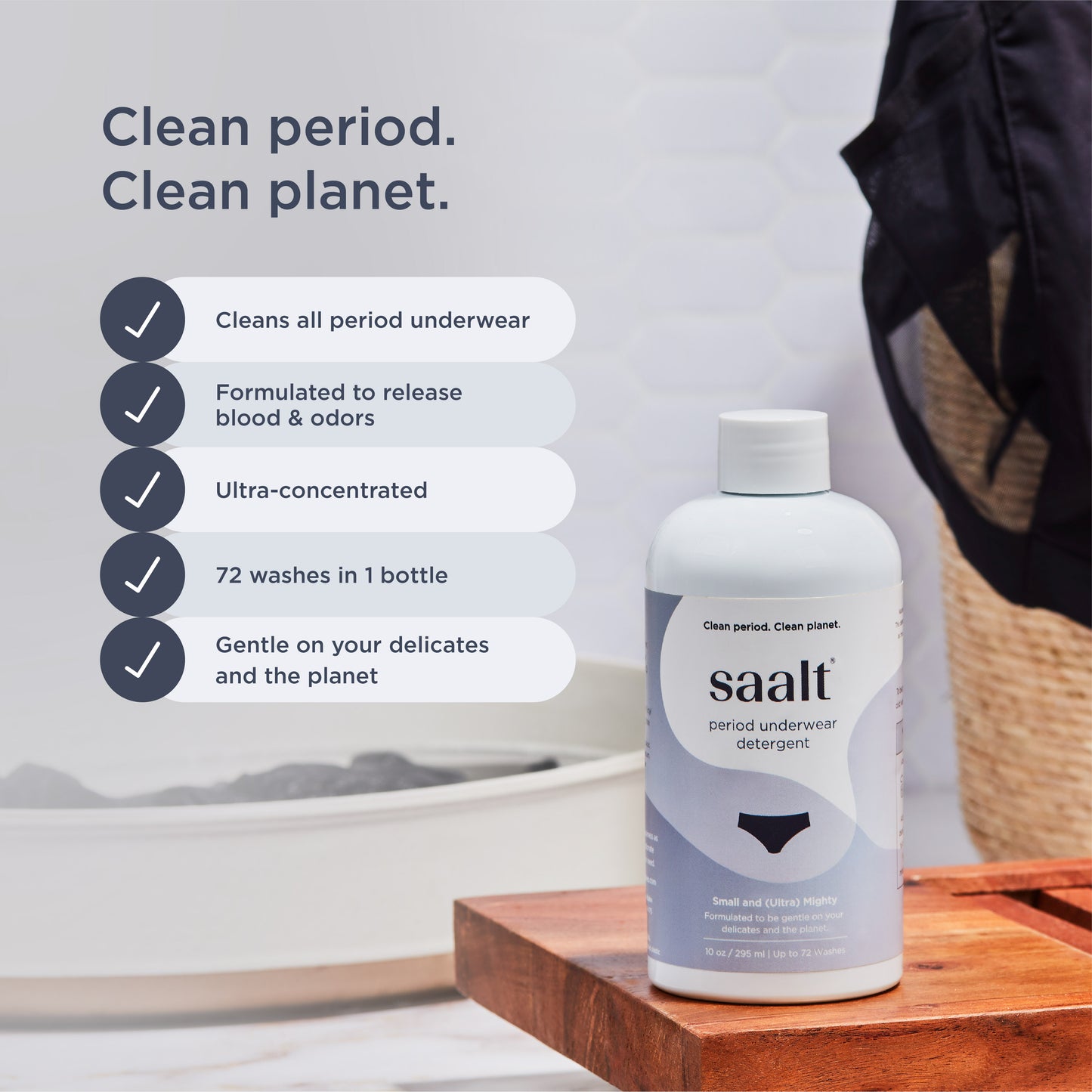 Learn Saalt's Secrets to Removing Period Stains