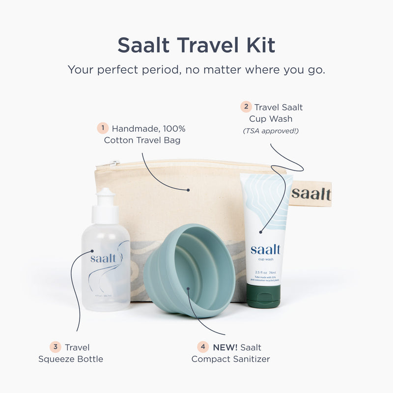 Saalt Travel Kit