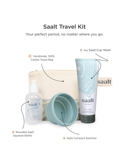 Saalt Travel Kit