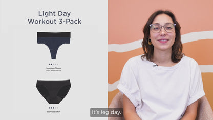 Light Day Workout 3-Pack