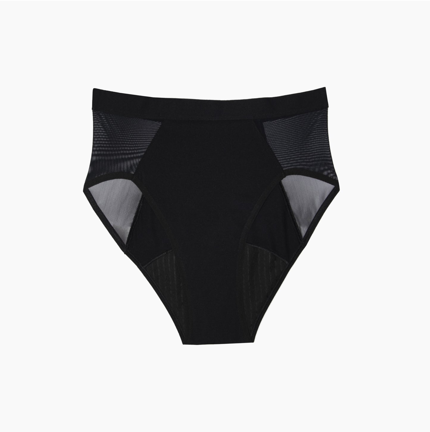 Beautiful black set of Highwaist period panties – Myllymuksut