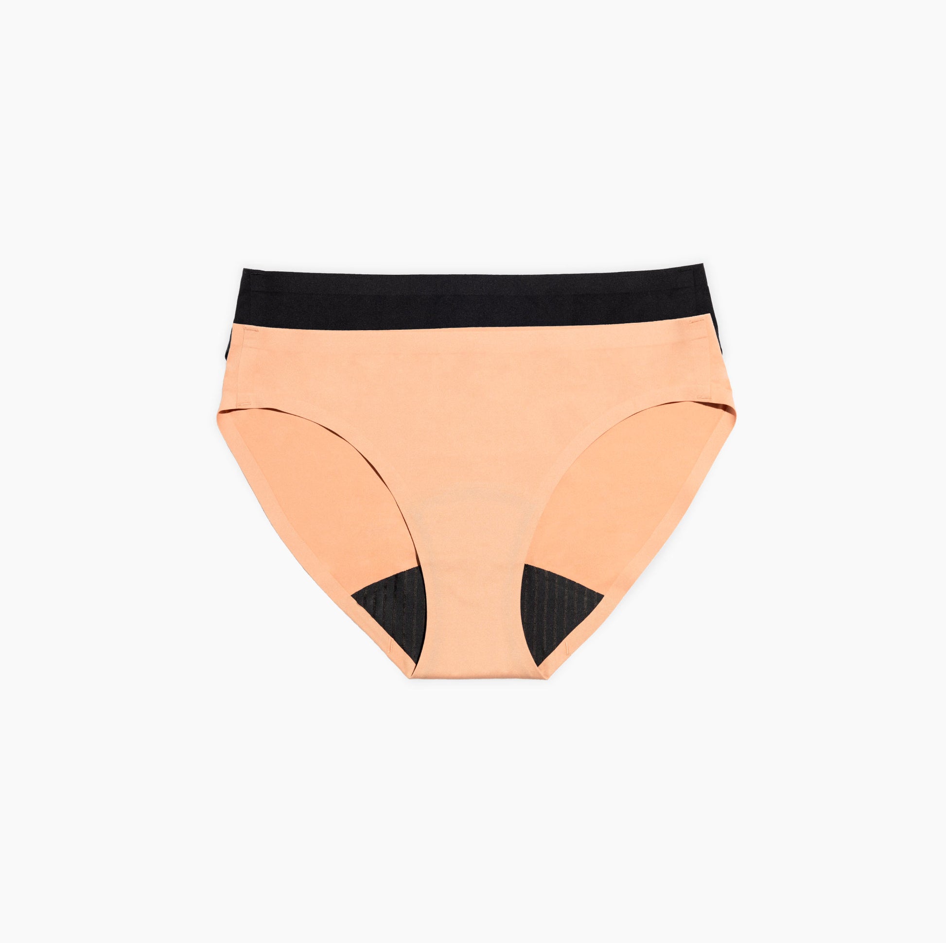  TIICHOO Period Underwear Seamless Incontinence Underwear Bikini Period  Panties Leak Proof Underwear for Women 30ml Absorbency 3 Pack (Small, Black/ Nude/Smoke Green) : Clothing, Shoes & Jewelry