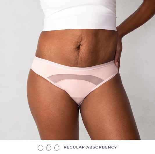 Saalt Leak Proof Period Underwear Regular Absorbency - Super Soft Modal  Comfort Bikini - Deep Marine - Xs : Target