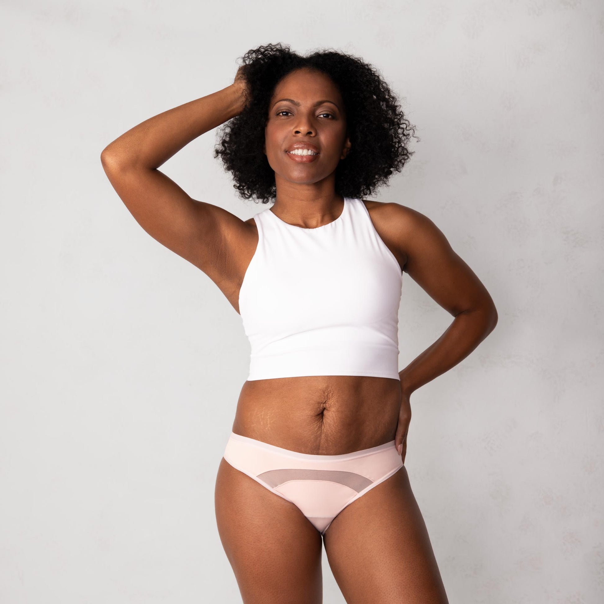 saalt Reusable Period Underwear - Comfortable, Thin, and Keeps You Dry from  All Leaks(Comfort Bikini, Medium, Volcanic Black) at  Women's  Clothing store