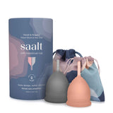 Saalt Soft menstrual cup duo pack