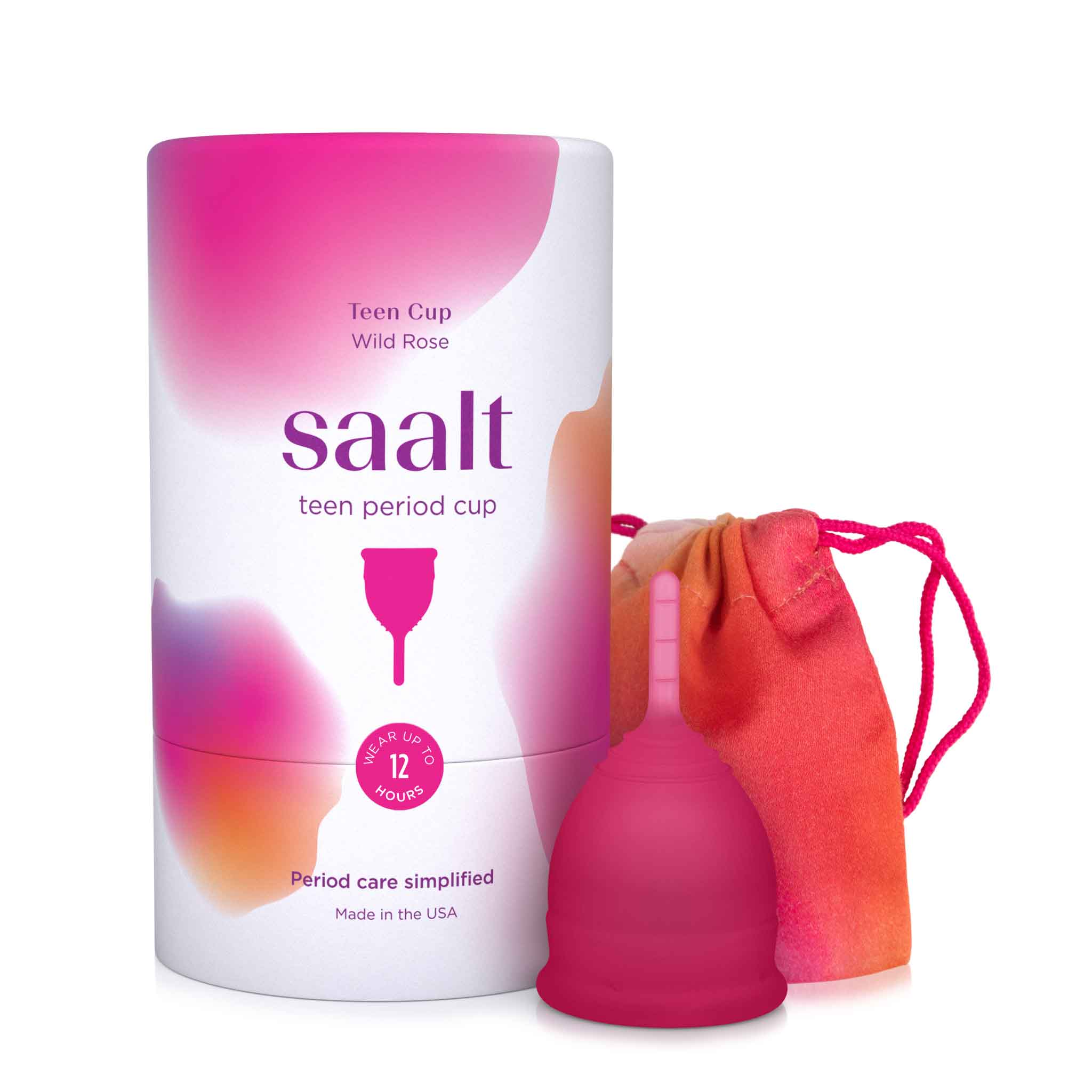 Menstrual cup for teens.